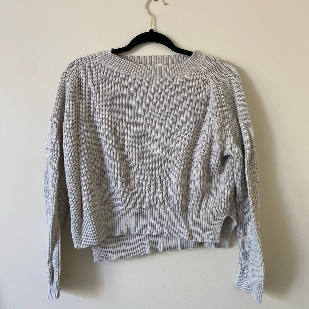 Tan Crewneck sweater Love Bonito